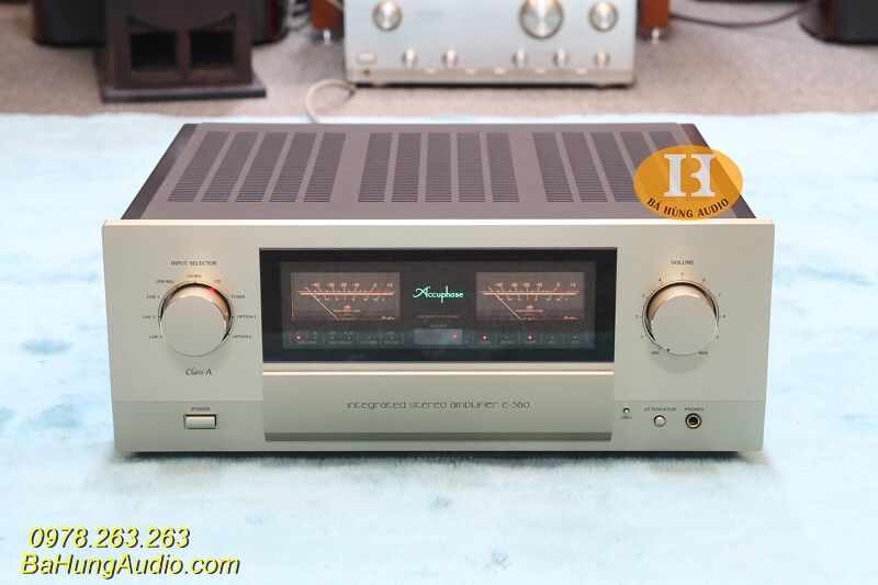 Amply Accuphase E407 Hàng đẹp xuất sắc (Sao chép)