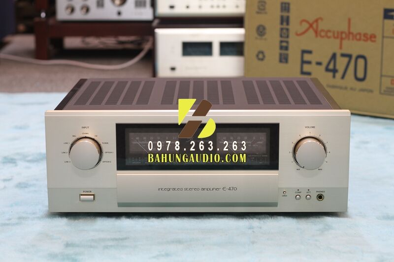 Amply Accuphase E470 Đẹp như mới
