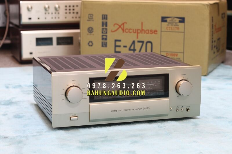 Amply Accuphase E470 Đẹp như mới