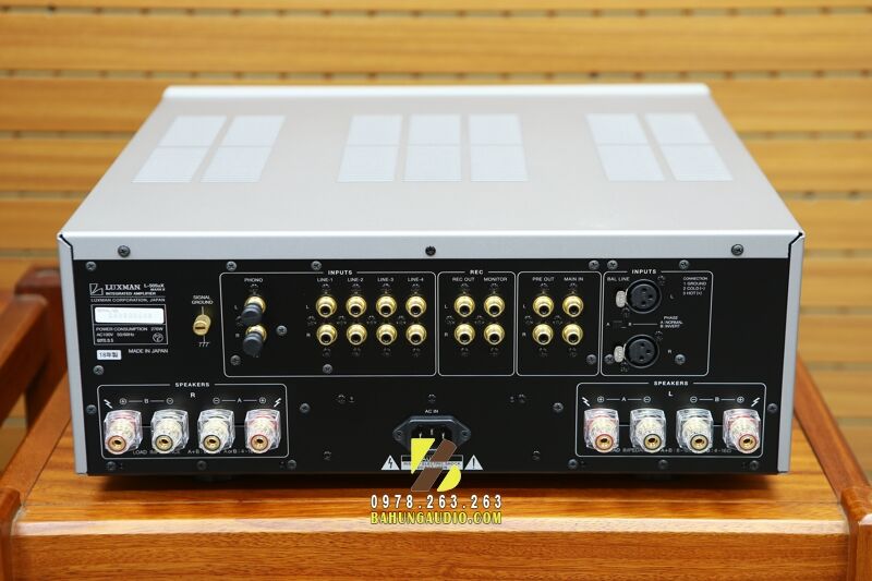 Amply Luxman L505UX mkii đẹp xuất sắc 99%