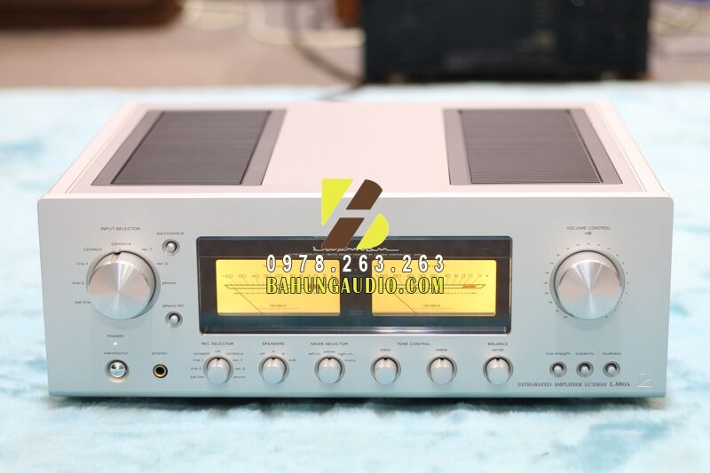 Amply Luxman L550A xuất sắc full đồ zin