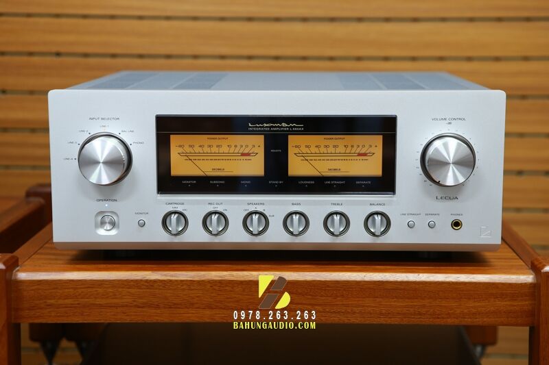 Amply Luxman L550AX đẹp xuất sắc